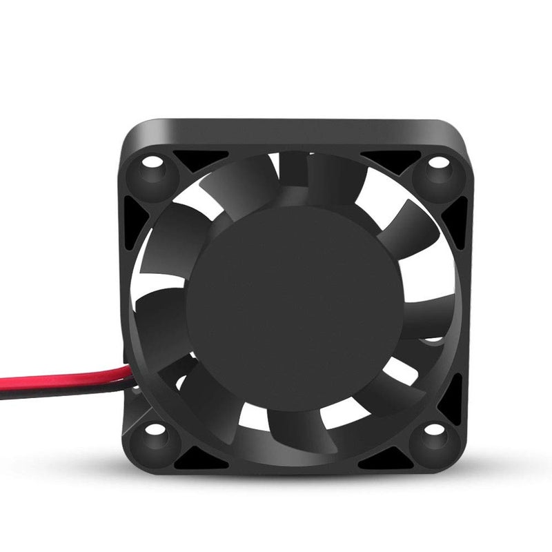 UMLIFE 4PCS 3D Printer Cooling Fan 40mmx40mmx10mm Oil Bearing Blower Fan DC 12V Brushless Cooling Fan with 2 Pin Terminal for Hotend Extruder Heatsinks Makerbot MK7 MK8 CPU Chip (12V 0.08A) - Image 4